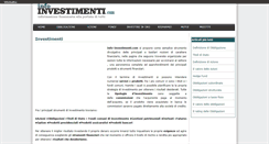 Desktop Screenshot of info-investimenti.com